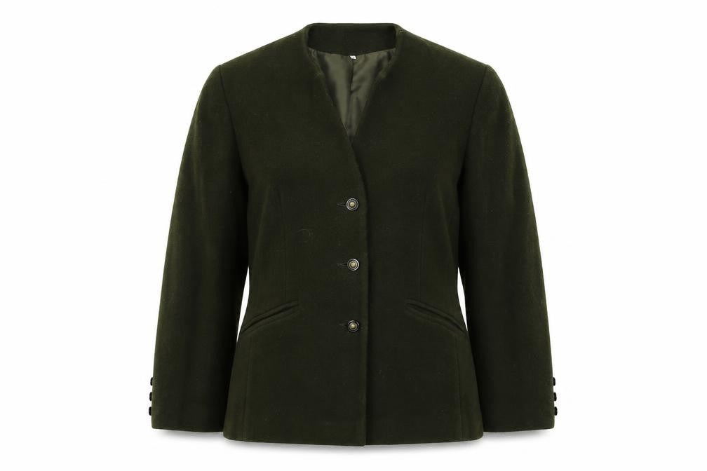 Edinburgh Collection Womens Green   Jacket  Size 14