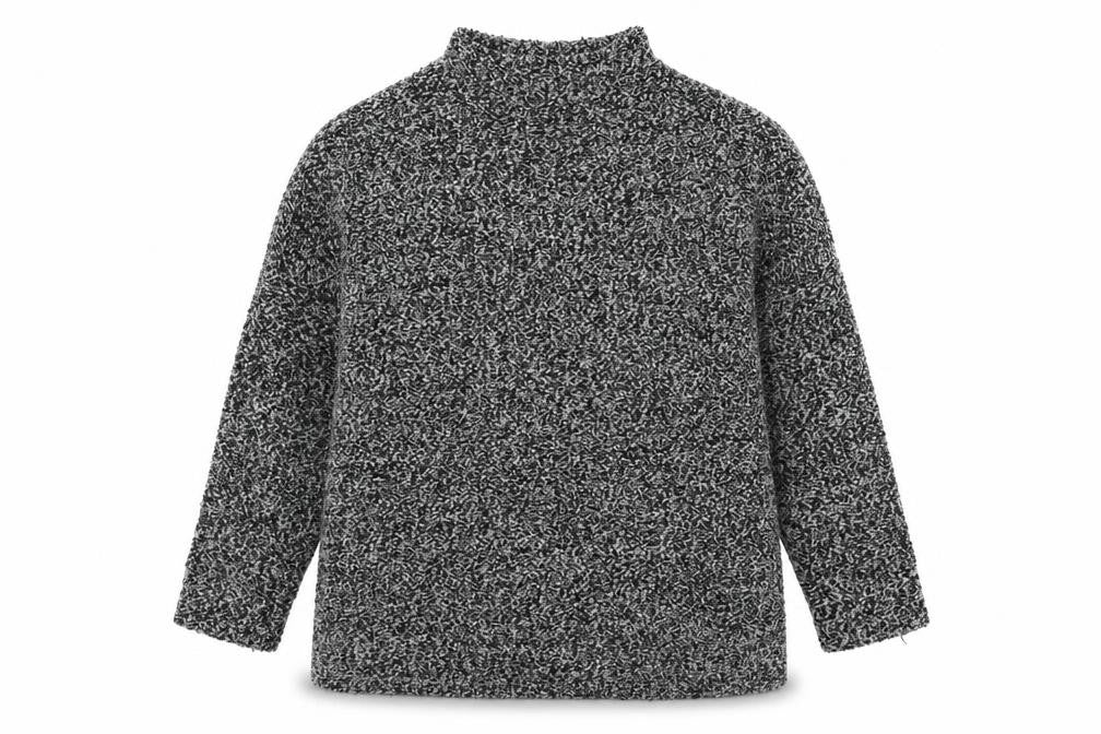 Front view of Primark women’s grey knit jumper, size L