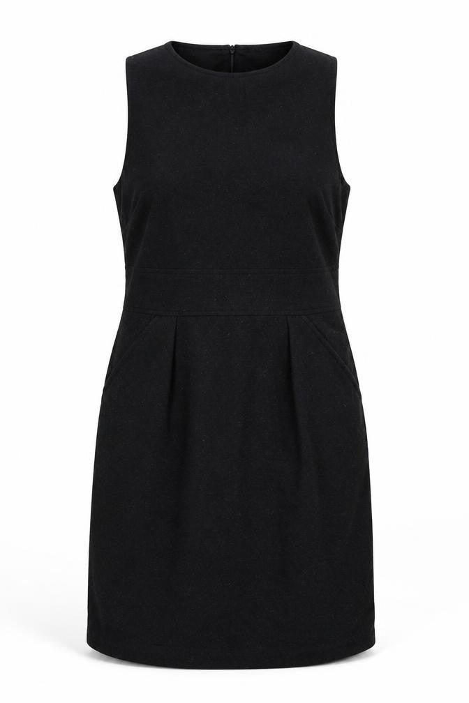 Front view of Kookai women’s grey a-line, size UK 12