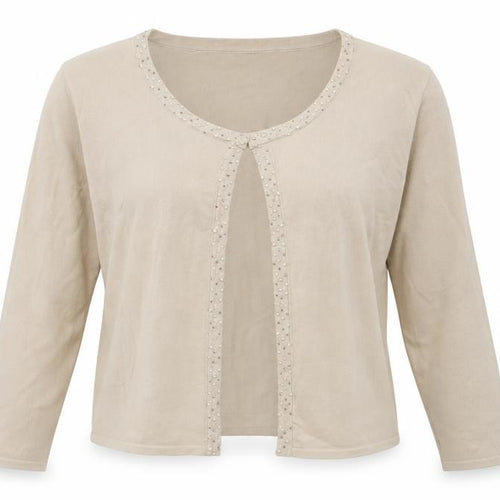Preworn Womens Beige   Cardigan Jumper Size M