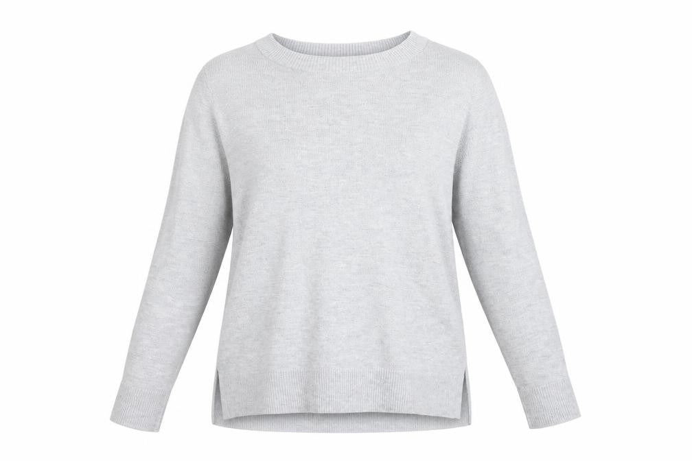 Next Womens Grey  Knit Pullover Jumper Size 10