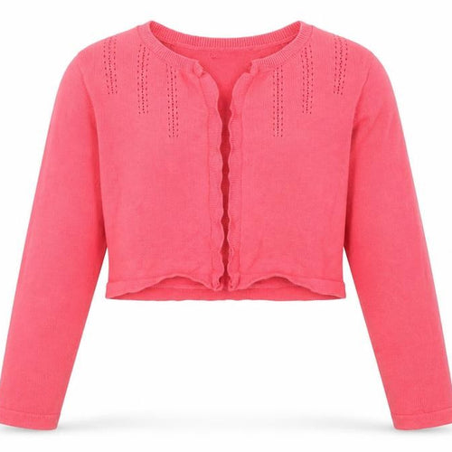 Du Pareil Girls Pink   Cardigan Jumper Size 10 Years