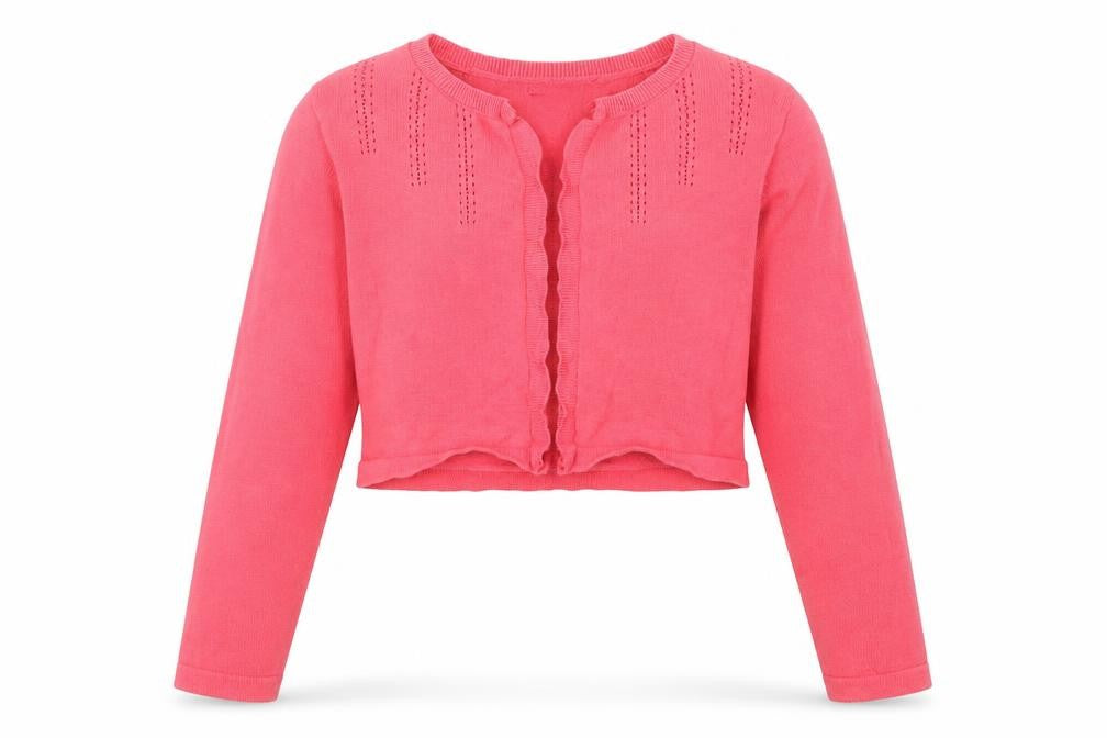 Du Pareil Girls Pink   Cardigan Jumper Size 10 Years