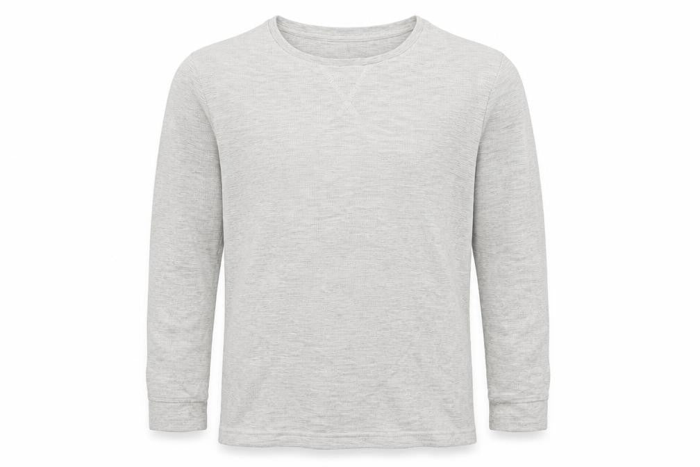 Front view of Tu boys’ grey knit jumper, size 12, years