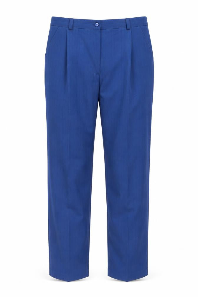Afibel Womens Blue   Trousers  Size 12 L31.5 in
