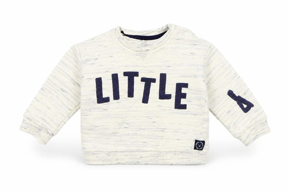 Front view of F&F Baby Beige jumper, size 6-9, Months