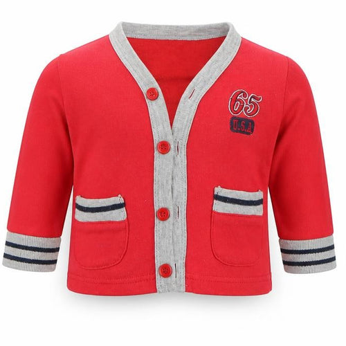 Earlydays Baby Red   Cardigan Jumper Size 9-12 Months