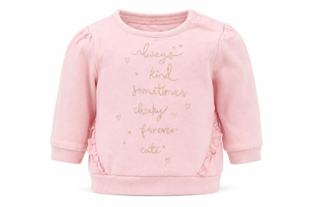 George Baby Pink   Henley Jumper Size 0-3 Months