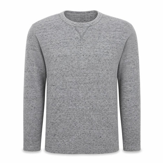 Front view of Primark men’s grey jumper, size S