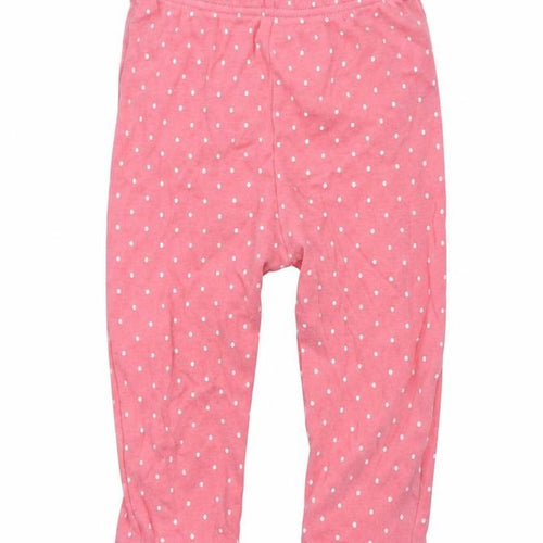 George Boys Pink Polka Dot  Sweatpants Trousers Size 2 Years