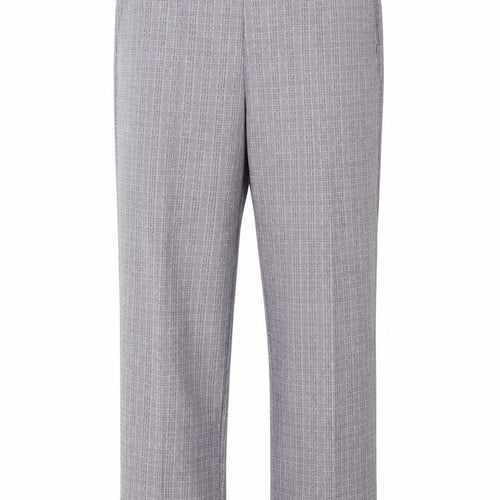 Marks and Spencer Mens Purple Houndstooth  Trousers  Size 16 L27 in