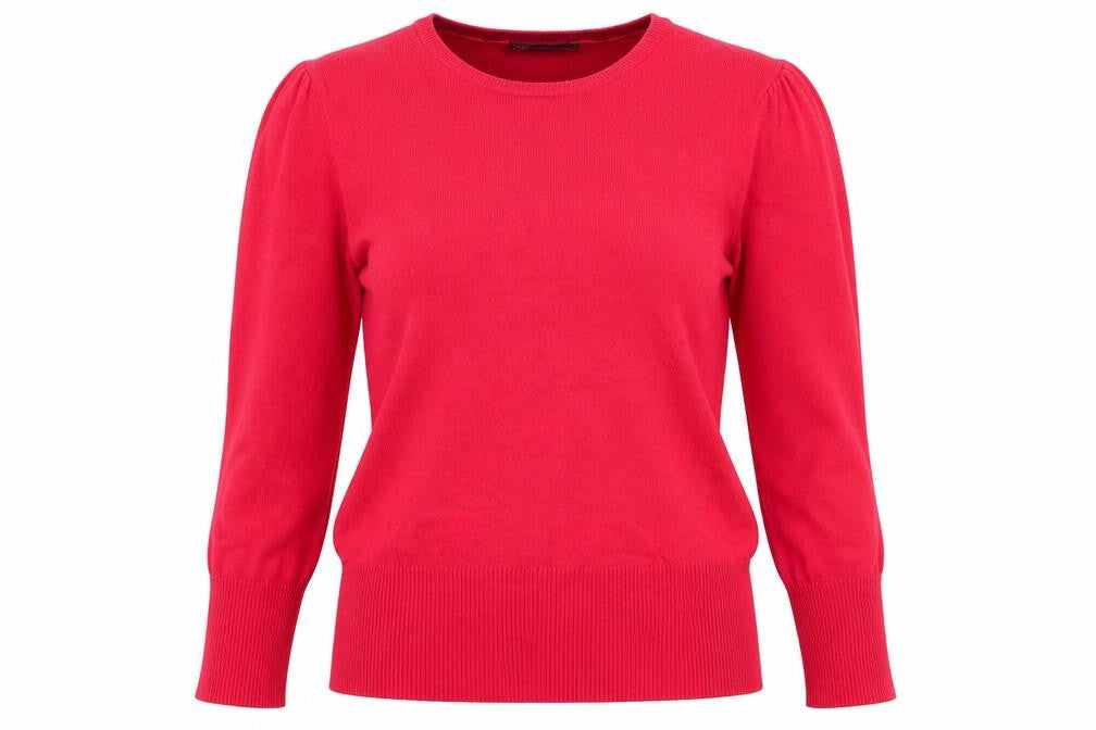 Marks & Spencer Womens Red   Pullover Jumper Size 12