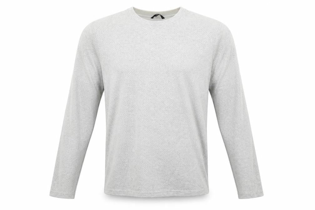 Front view of George men’s grey jumper, size S