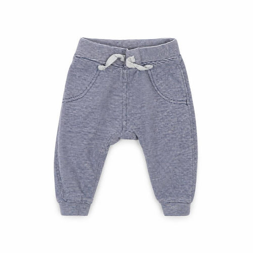 George Baby Blue Striped  Jogger Trousers Size 3-6 Months