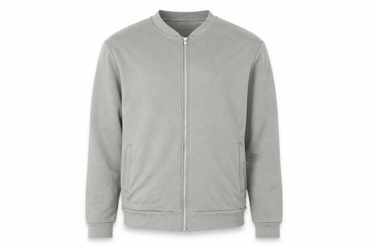 Front view of ASOS men’s green jacket, size M