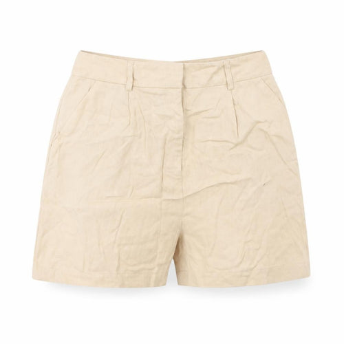 Preworn Womens Beige   Culotte Shorts Size 30 in