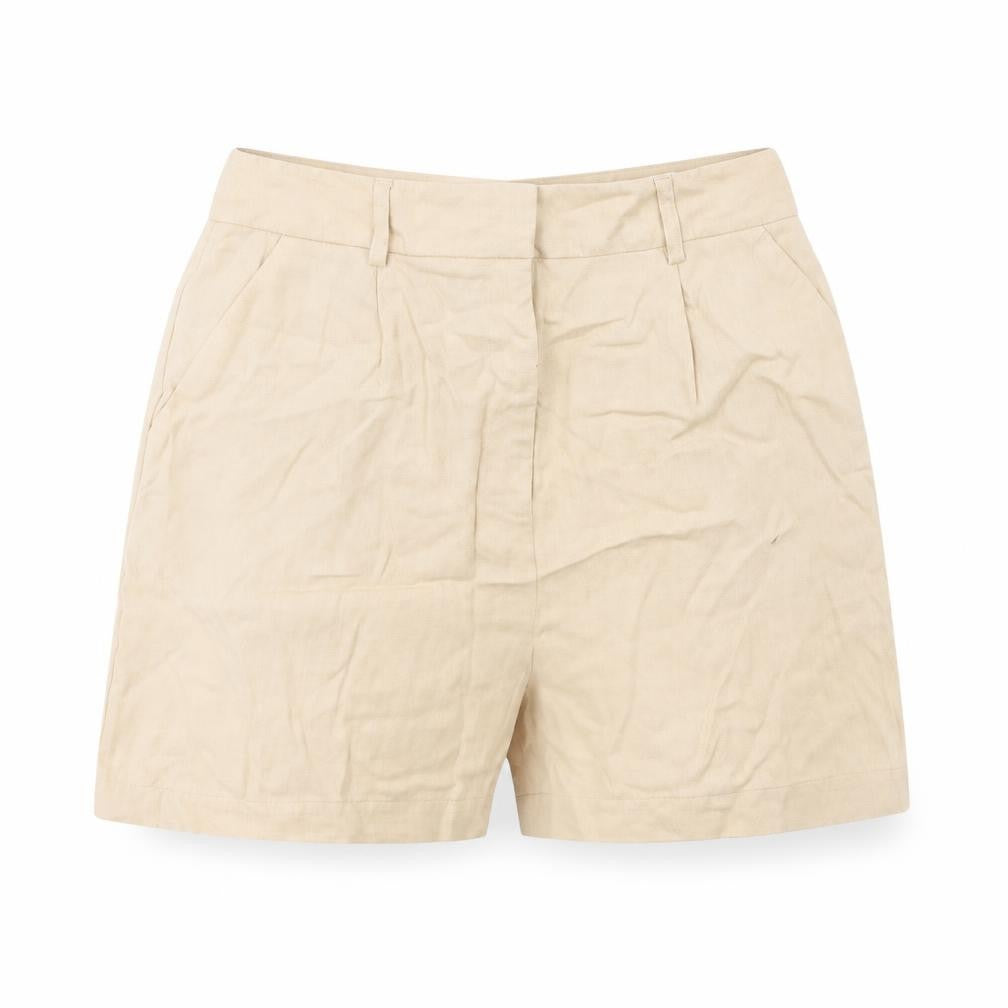 Preworn Womens Beige   Culotte Shorts Size 30 in
