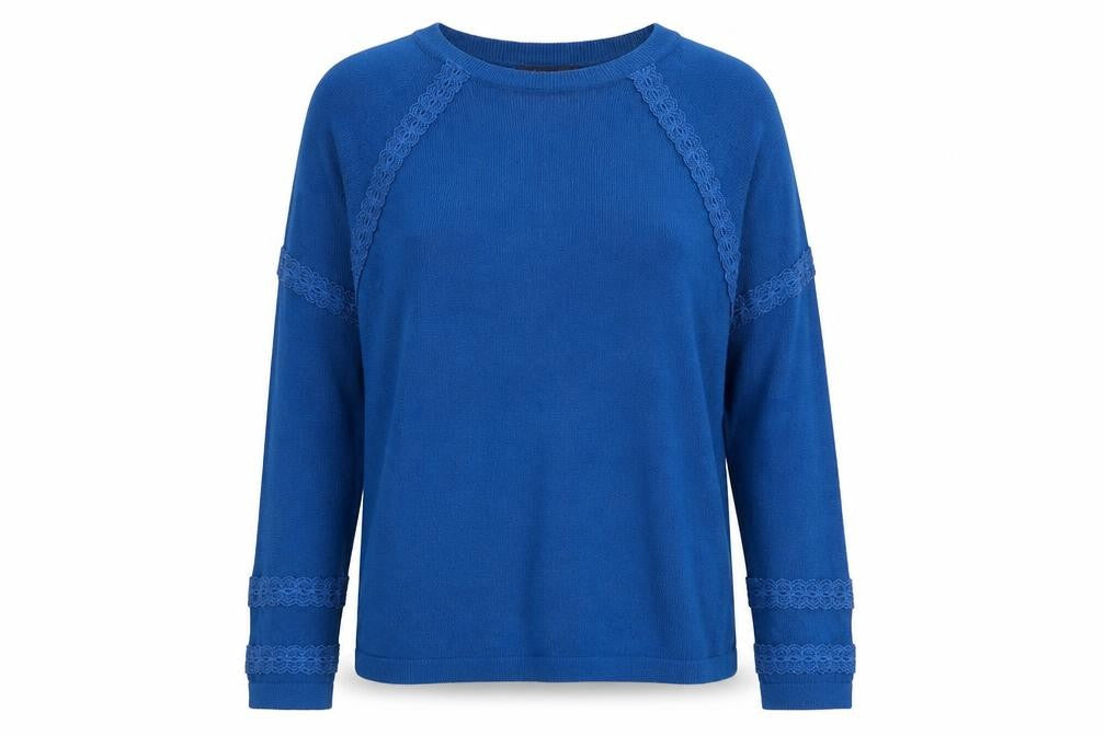 Marks & Spencer Womens Blue   Pullover Jumper Size S