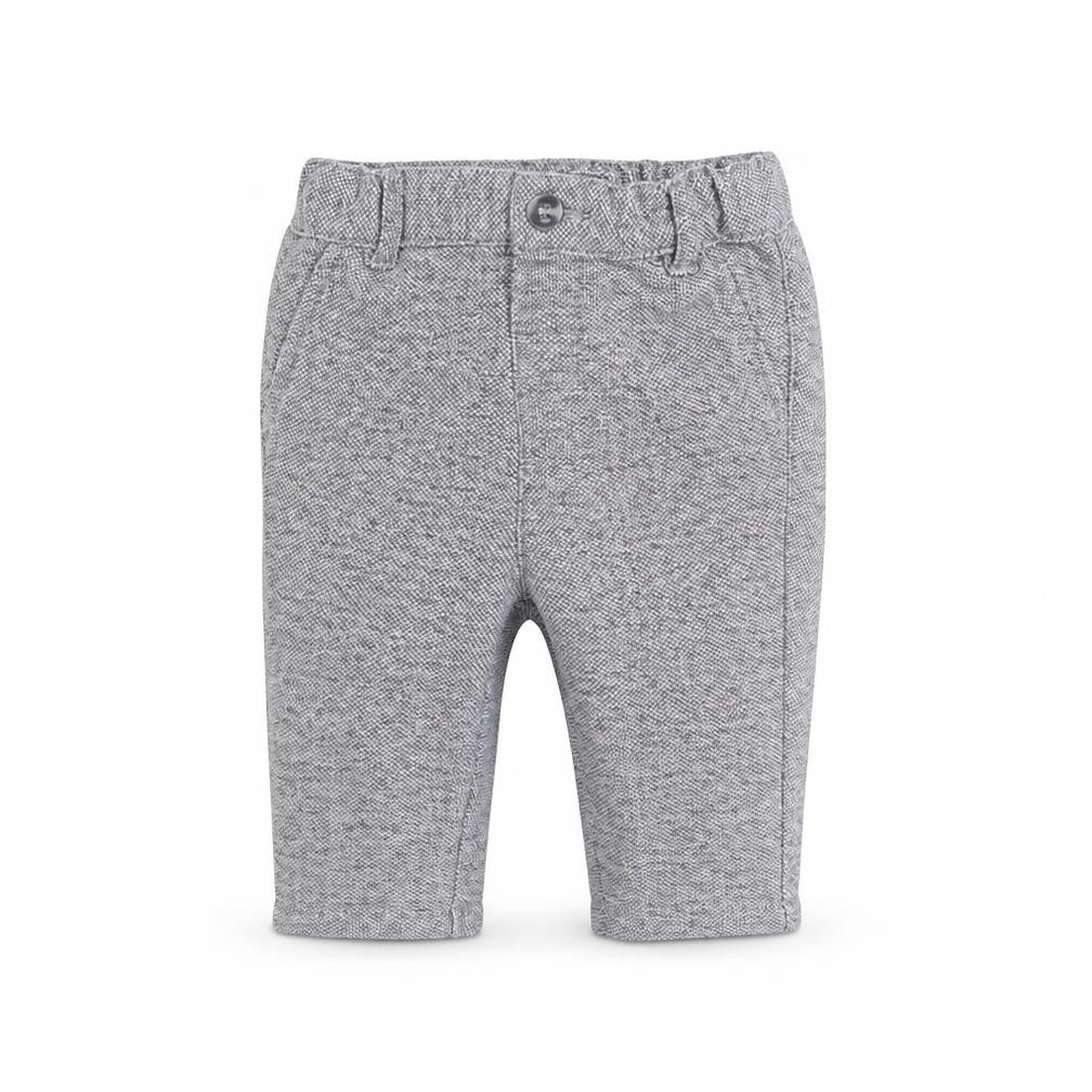 Front view of Primark Baby Grey Cropped Trousers, size 3-6, Months