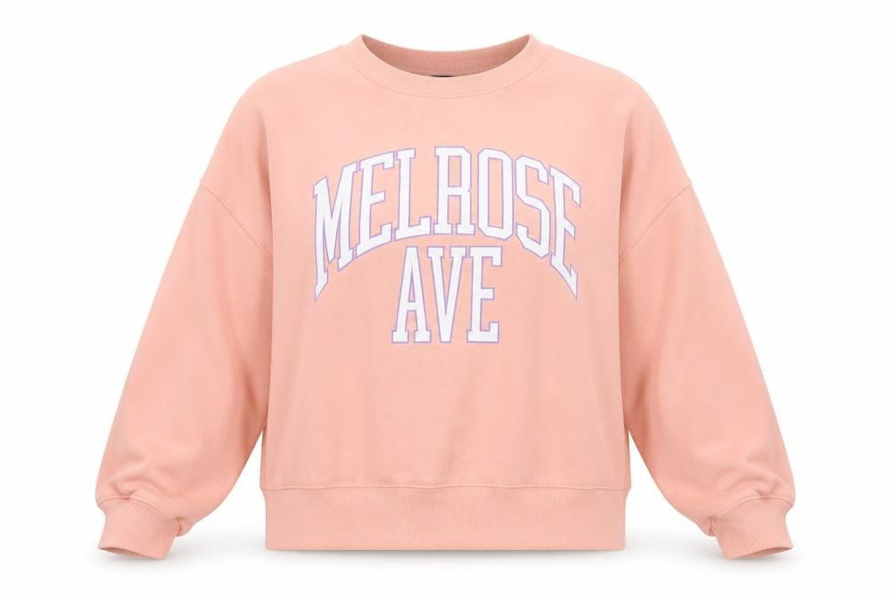 Front view of New Look women’s pink jumper, size L