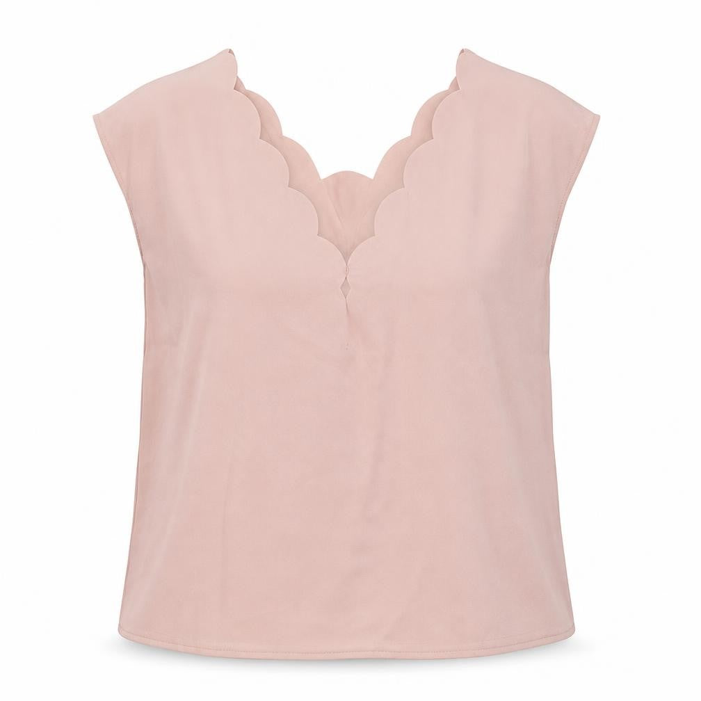 SHEIN Womens Pink   Basic Blouse Size XS