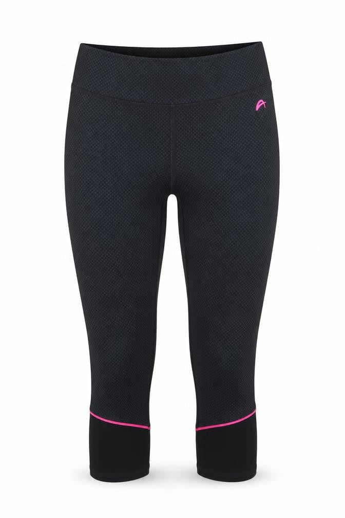 F&F Womens Black   Cropped Leggings Size S L21.5 in