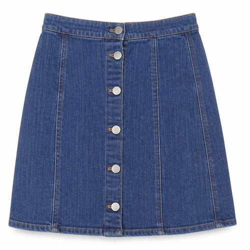 H&M Womens Blue   Straight & Pencil Skirt Size 4