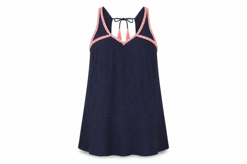 Front view of George women’s blue a-line, size M