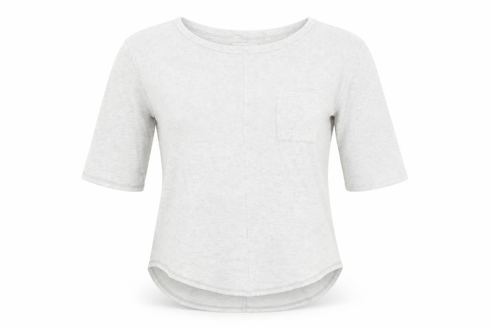Front view of Next women’s grey jumper, size UK 8