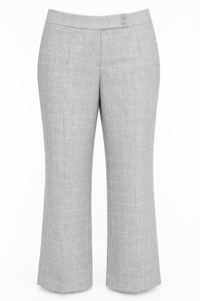 BHS Womens Grey   Dress Pants Trousers Size 14 L28 in