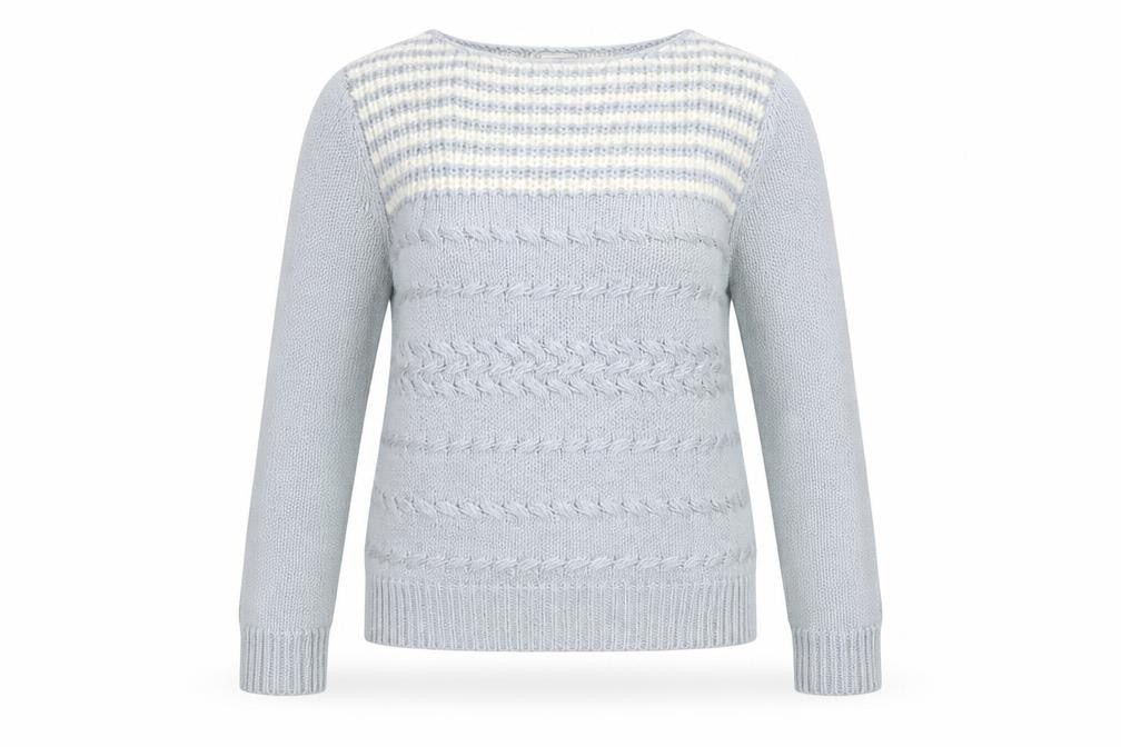 Front view of Gap women’s grey jumper, size XS