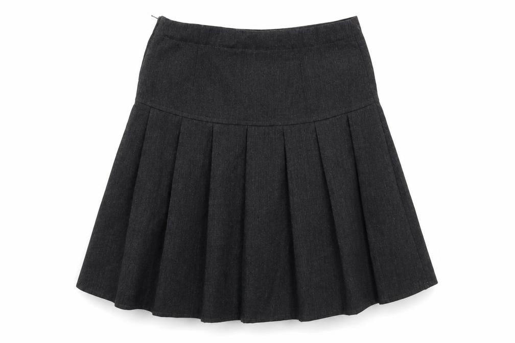 NEXT Girls Grey   Pleated Skirt Size 11 Years - School