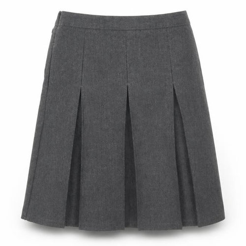 M&S Girls Grey   Pleated Skirt Size 9-10 Years