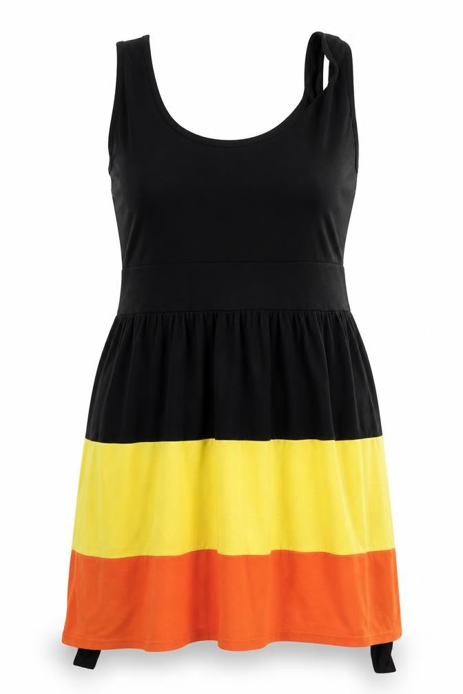Front view of Dolls women’s multicoloured basic tank, size M