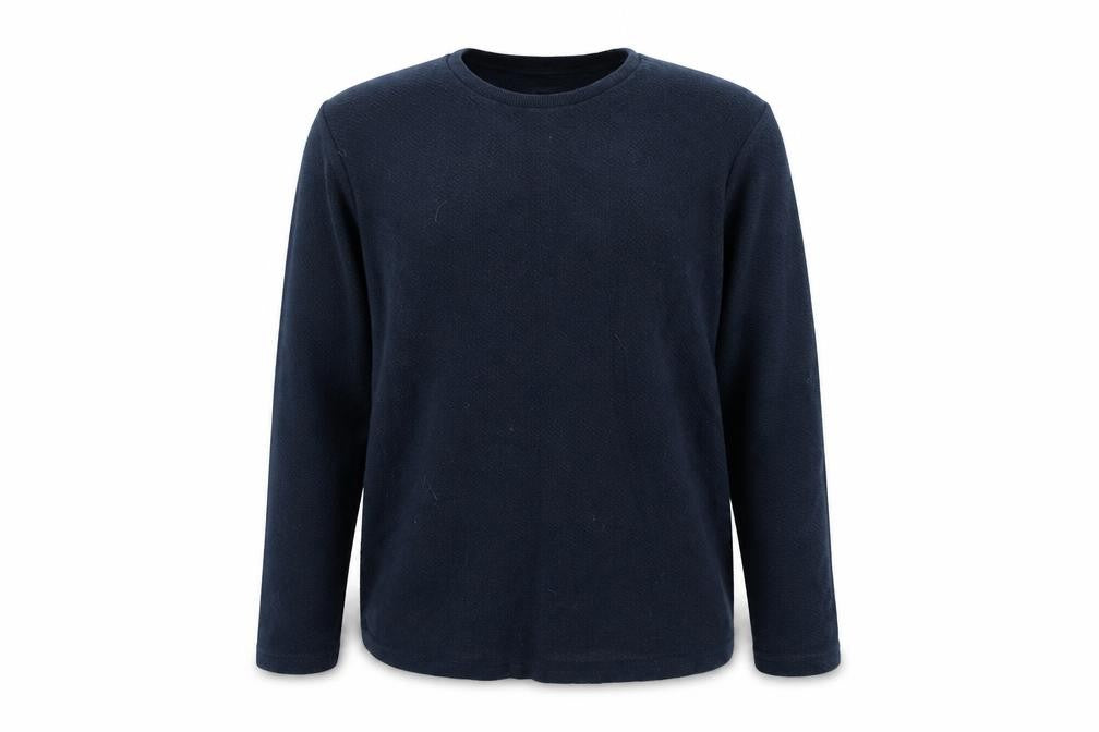 Front view of Next boys’ blue jumper, size 11, years
