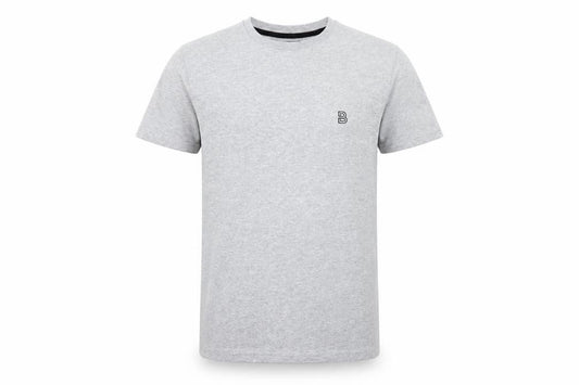 Front view of Burton men’s grey t-shirt, size S