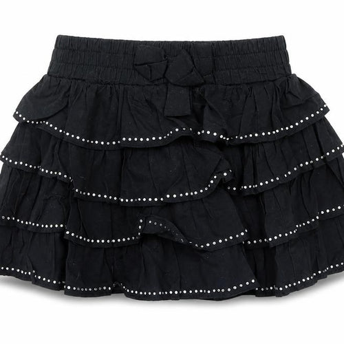 Boboli Girls Black   A-Line Skirt Size 4 Years