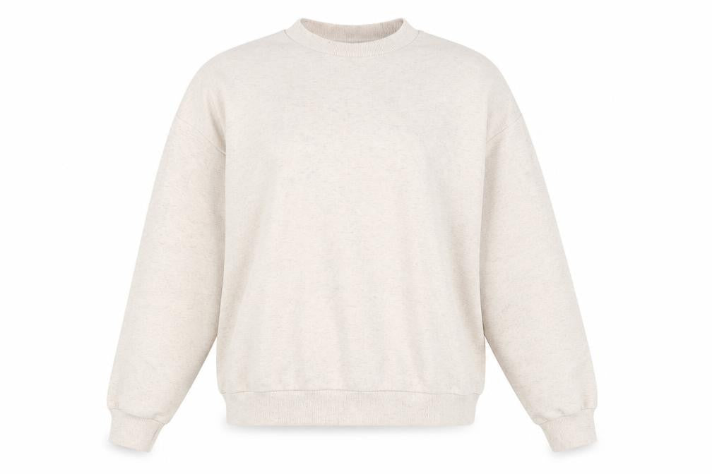 Front view of Primark women’s ivory jumper, size UK 4