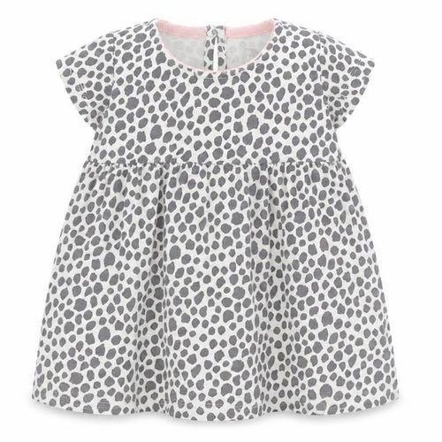 F&F Baby White Animal Print  A-Line  Size 3-6 Months