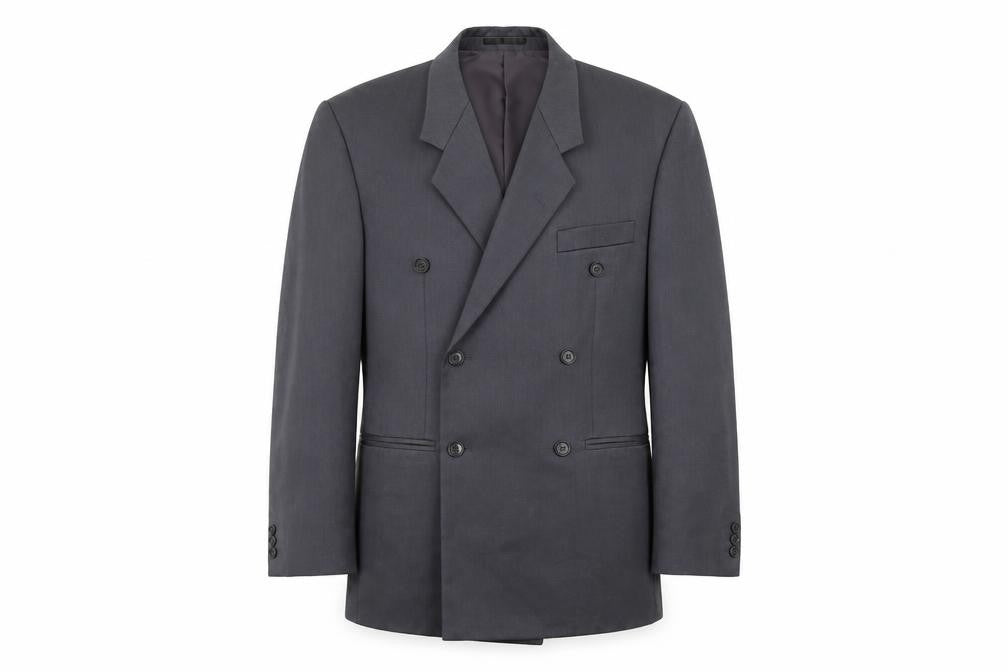 Front view of wilson men’s grey jacket suit jacket, size 38