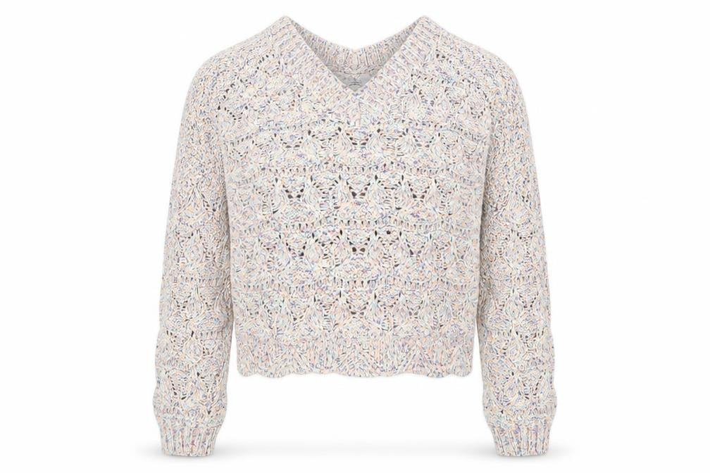 Front view of Next women’s multicoloured jumper, size M