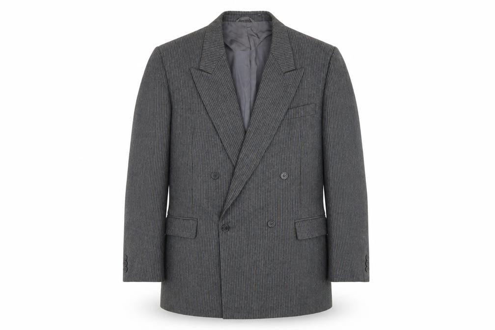 Front view of Skopes men’s grey jacket blazer, size 40