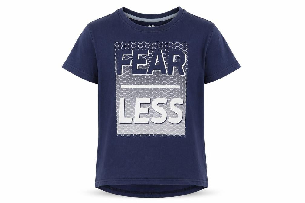 Front view of Very boys’ black basic t-shirt, size 5, years