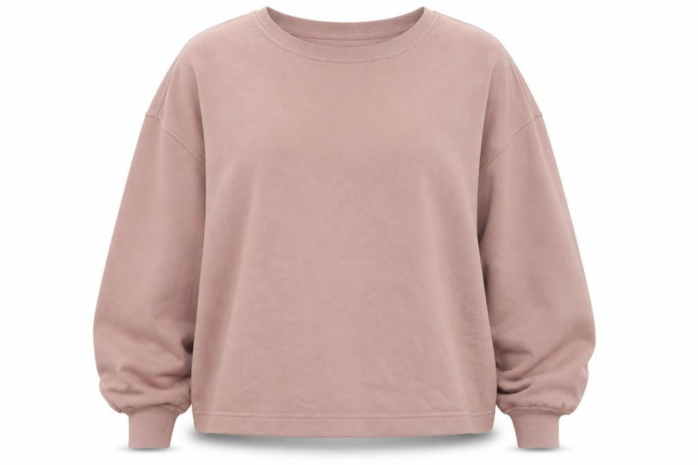 Front view of Primark women’s pink jumper, size L
