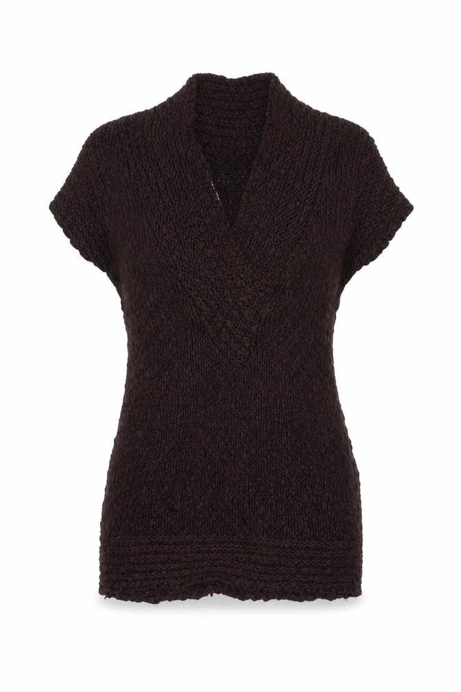 Front view of AX Paris women’s brown jumper one size