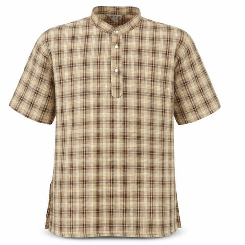BTC Boys Beige Plaid   T-Shirt Size 2 Years