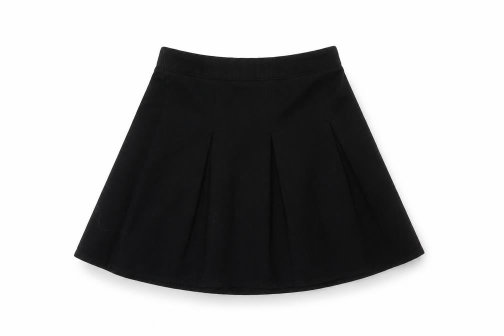 George Girls Black   Flare Skirt Size 3-4 Years