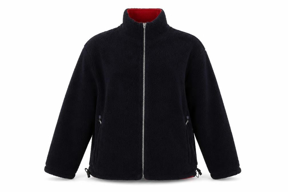 Front view of BHS women’s blue jacket coatigan, size XL