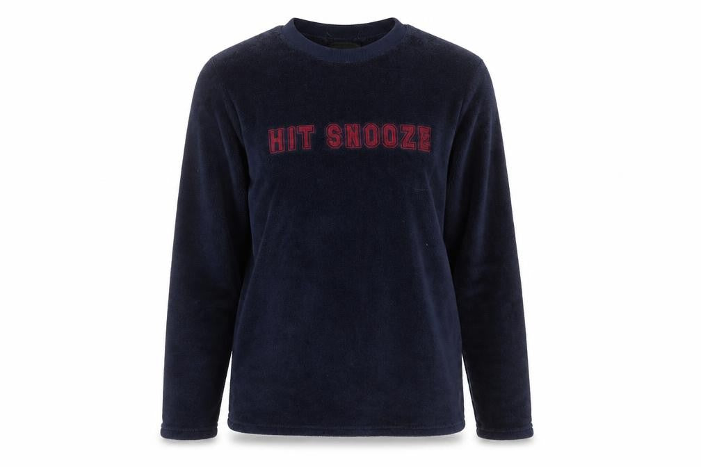 Front view of Primark women’s blue jumper, size S