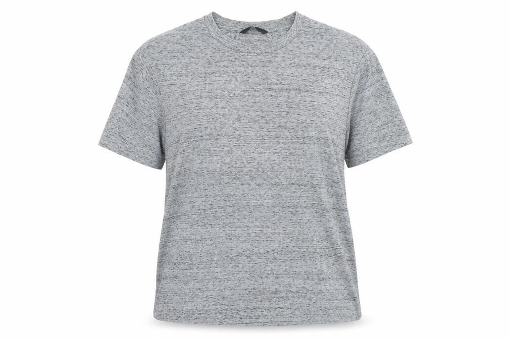 Front view of Very girls’ grey basic t-shirt, size 3XL